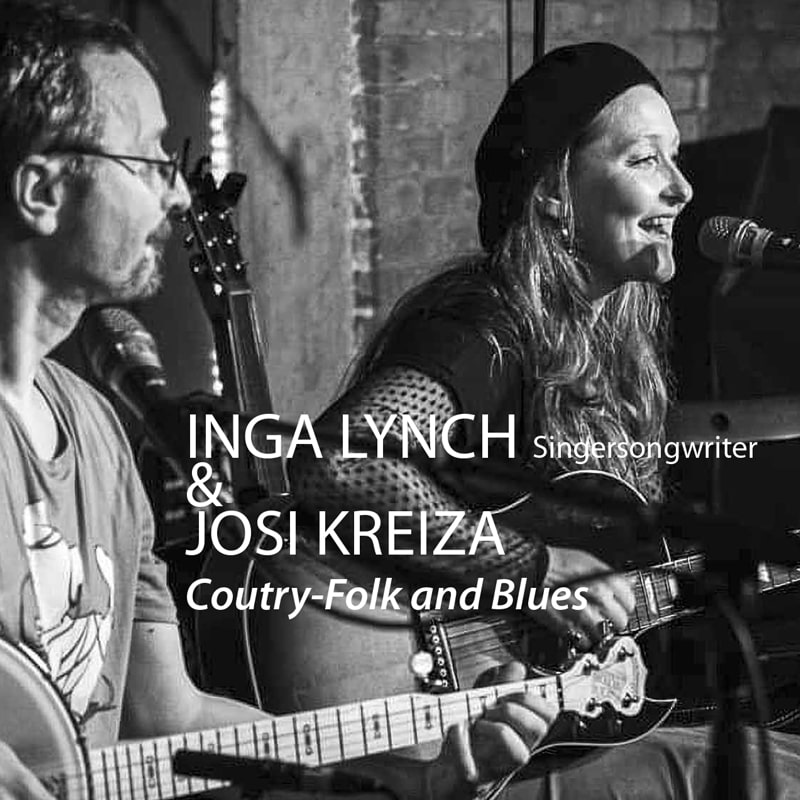 Konzert | Singersongwriter Inga Lynch und Josi Kreiza spielen Country-Folk und Blues 14. August 2023 um 20 Uhr 