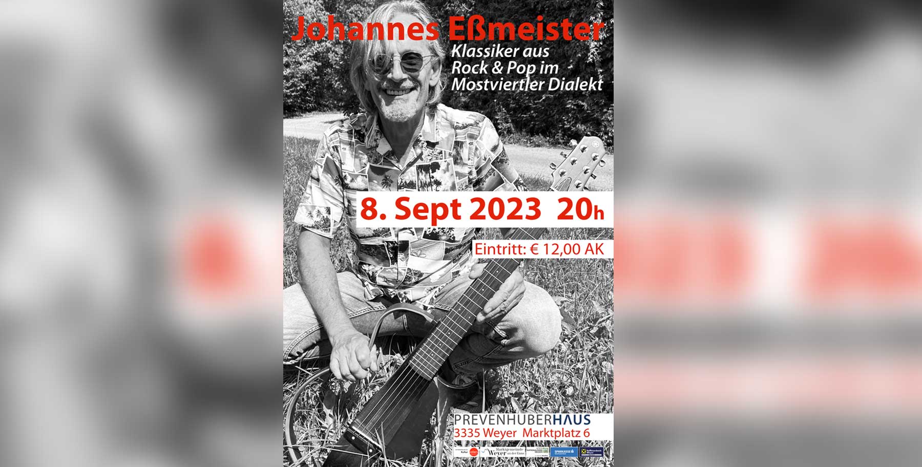 Konzert | Johannes Eßmeister interpretiert Klassiker aus Rock & Pop