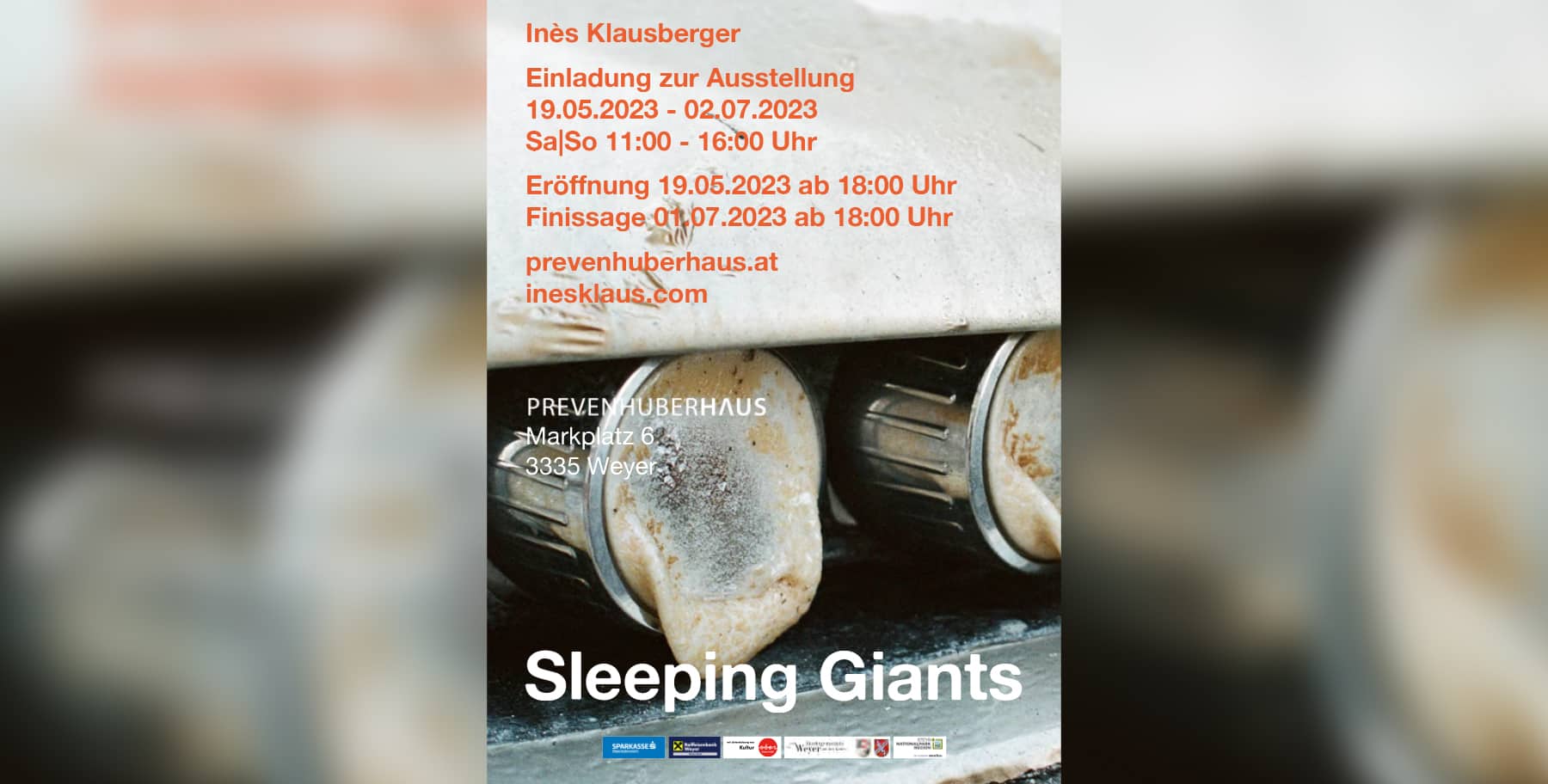 Ausstellung Inès Klausberger Sleeping Giants Fotografie