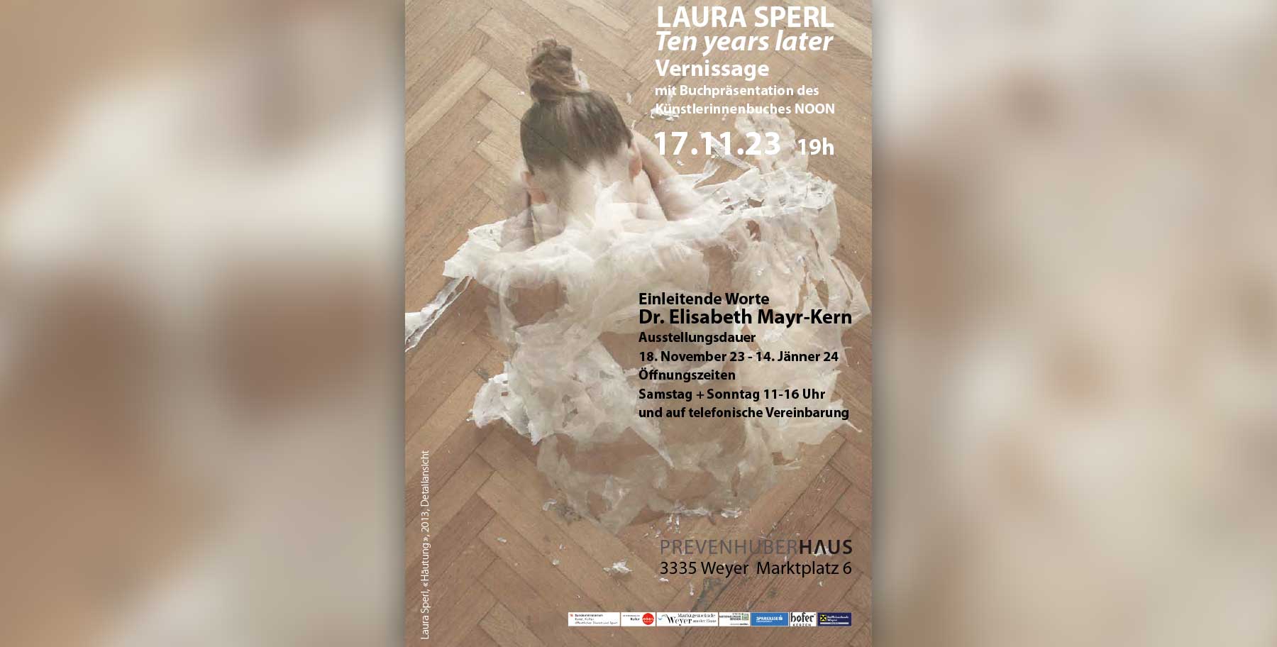 Vernissage | Laura Sperl: Ten years later