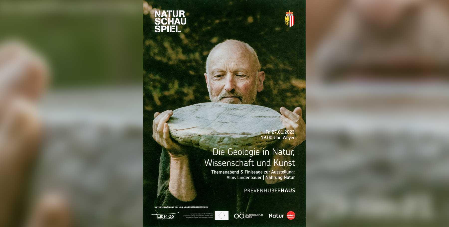 Themenabend & Finissage | Die Geologie in Natur, Wissenschaft und Kunst, 27.1.23, 19 Uhr