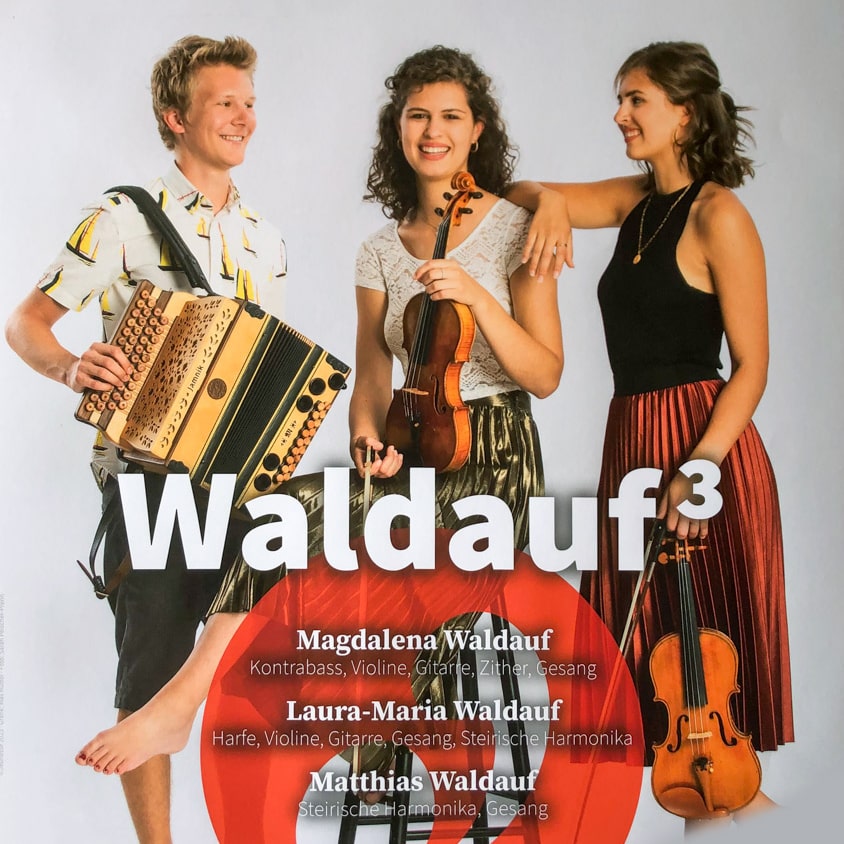 Konzert | Waldauf³ am Dienstag, 2, Mai 2023, 19 Uhr 