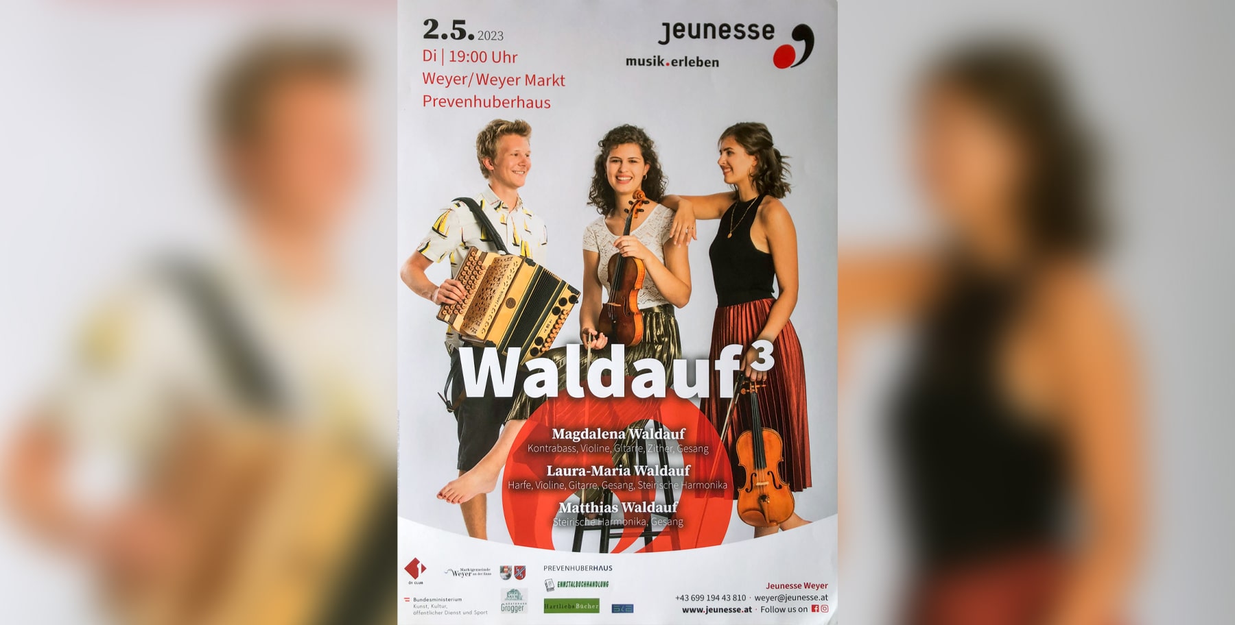 Konzert | Waldauf³