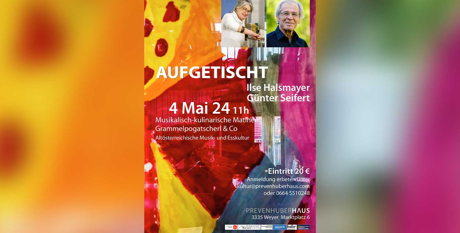 AUFGETISCHT | musikalisch-kulinarische Matinee mit Grammelpogatscherl