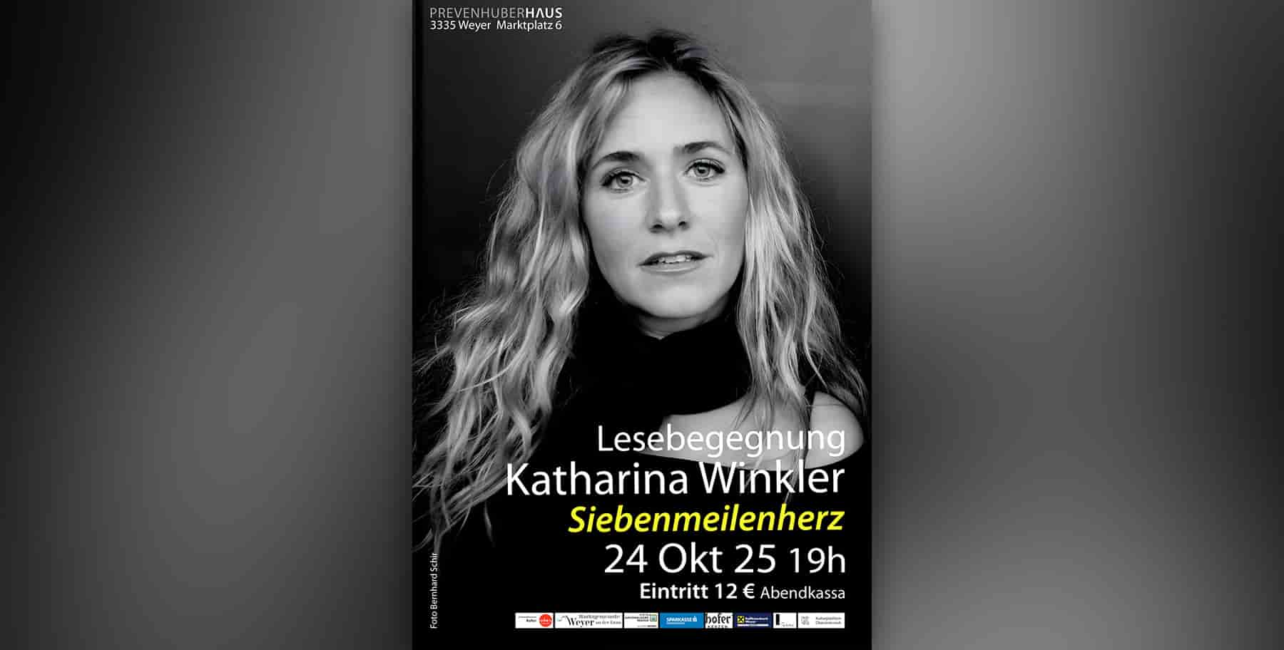 Lesung | SIEBENMEILENHERZ Lesebegegnung mit Katharina Winkler