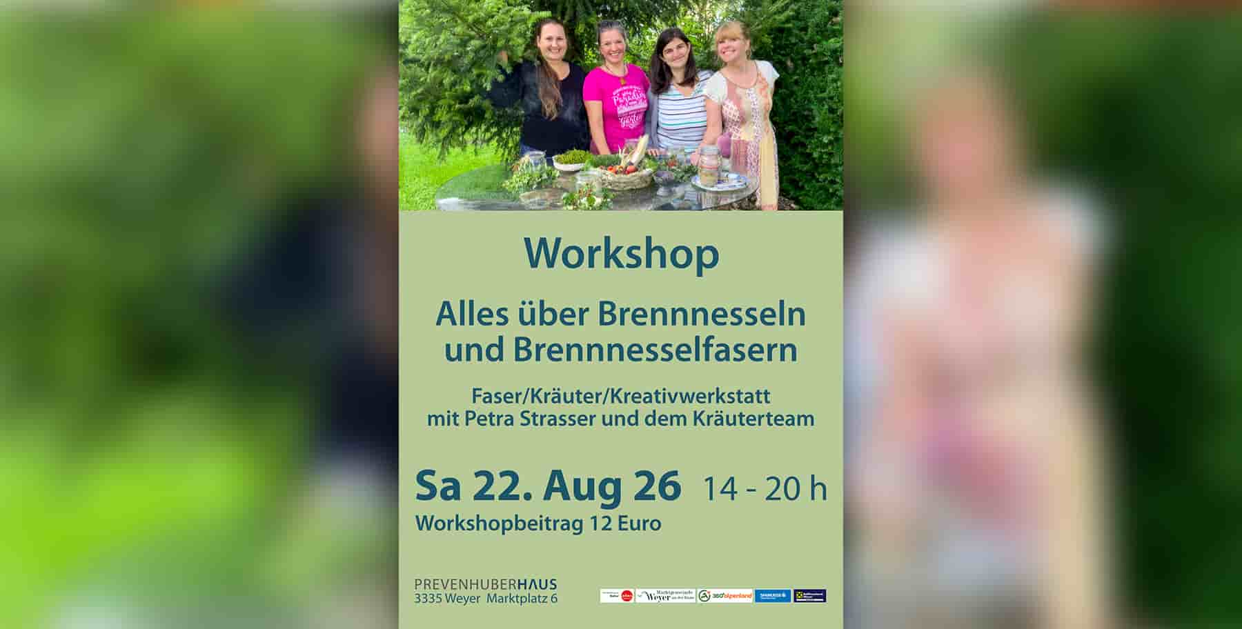 Workshop | Faser Kräuter Kreativ Werkstatt Garsten