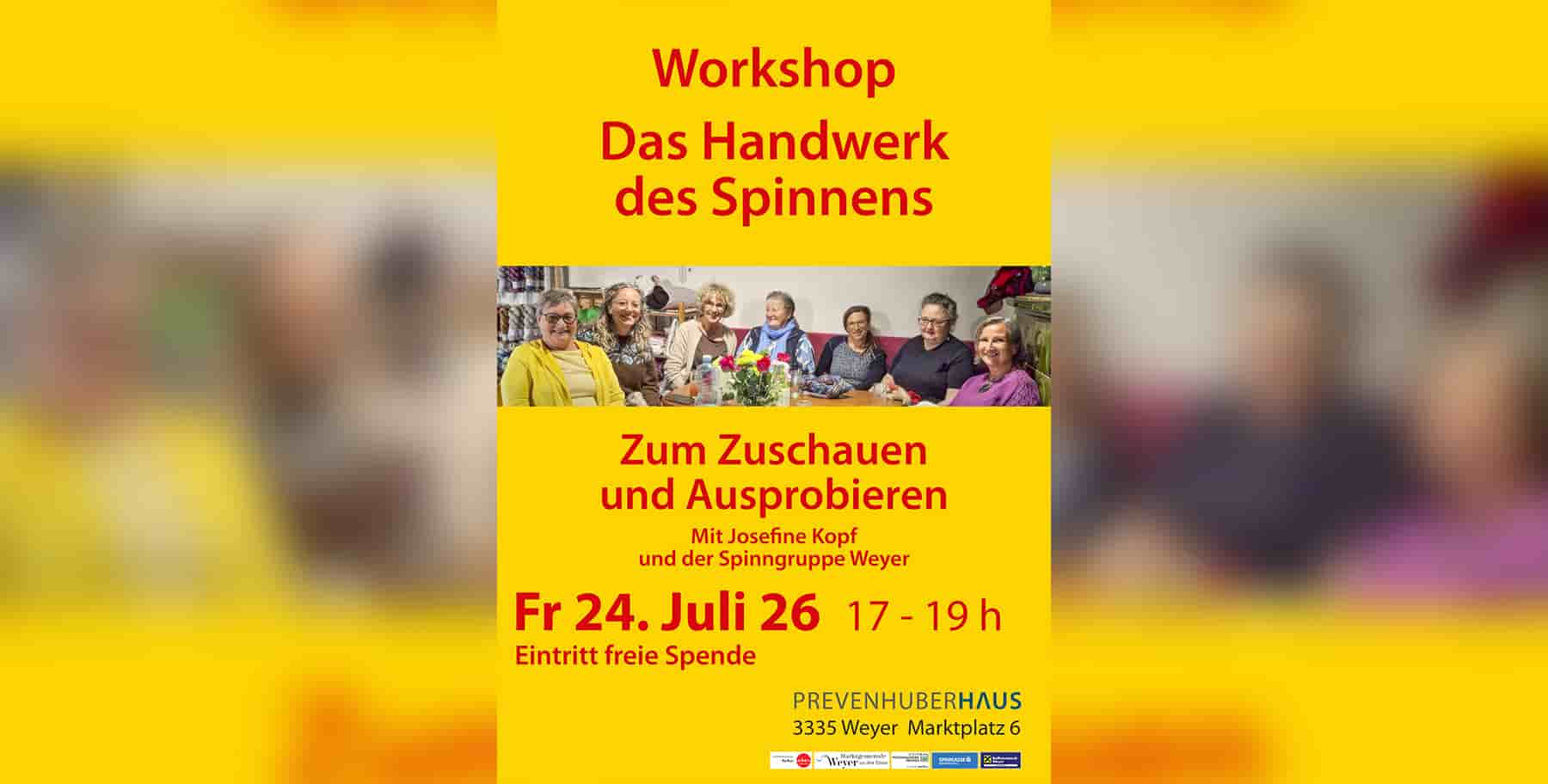 Workshop | Das Handwerk des Spinnens