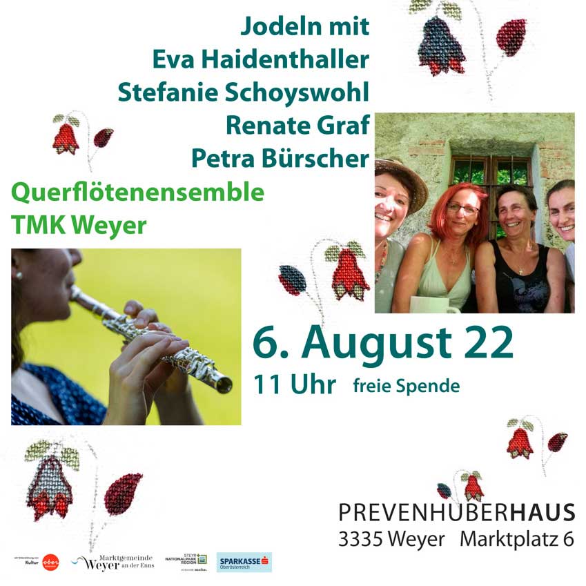 Musik |  Prevenhuberhaus Cafe mit alpinen Klängen am Sa., 6. Aug. 22 um 11 Uhr