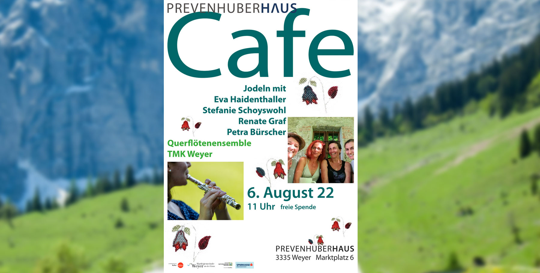 Musik |  Prevenhuberhaus Cafe mit alpinen Klängen